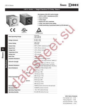 GE1A-C10MA110 datasheet  